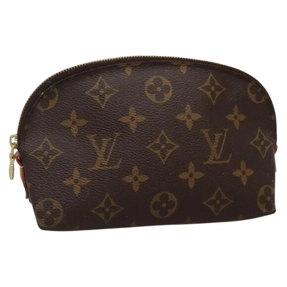 LOUIS VUITTON Monogram Pochette Cosmetic PM Cosmetic Pouch M47515 Auth yk11893 - Picture 1 of 15